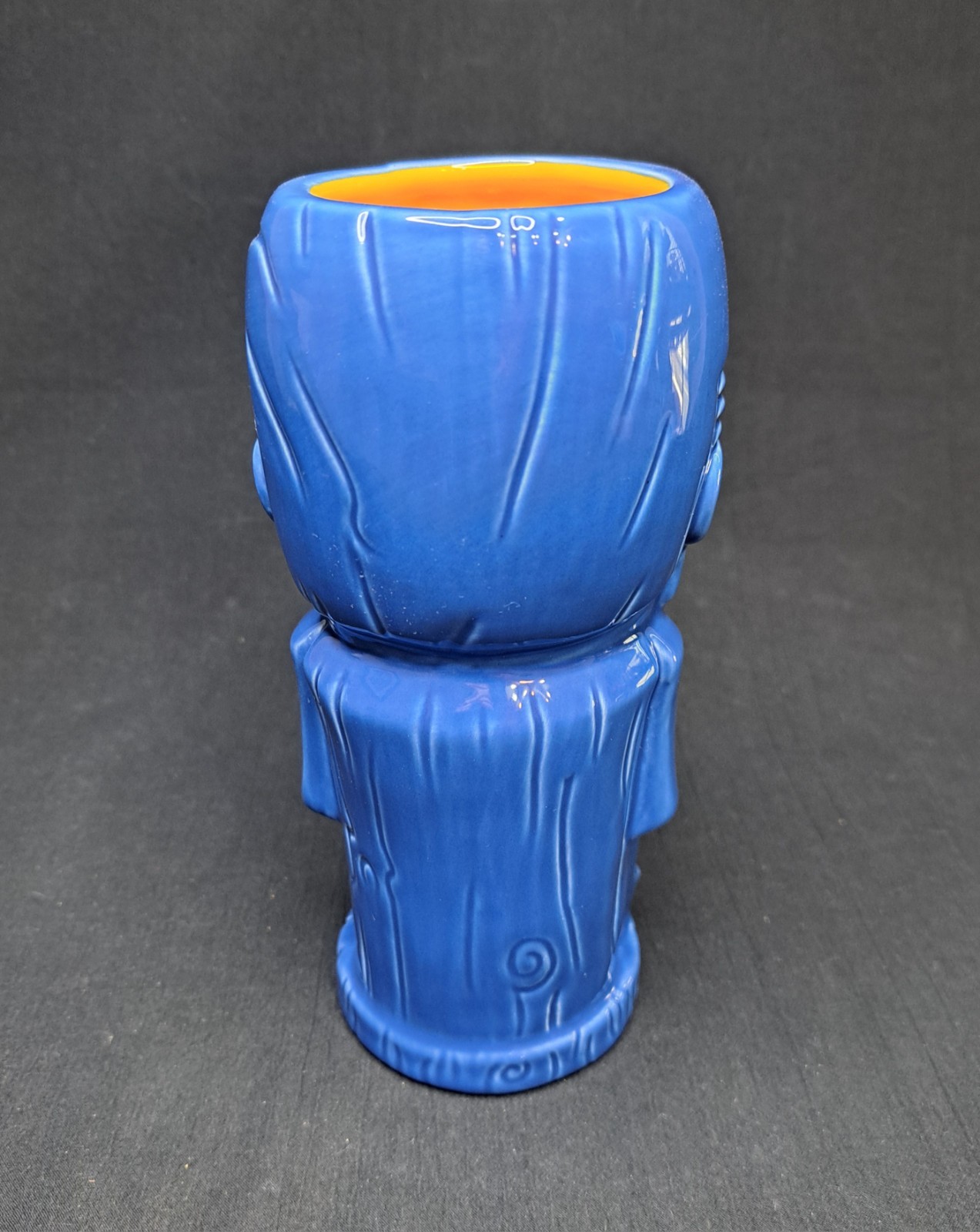Geeki Tikis Fallout Vault Boy Tiki Mug Blue Ceramic Bethesda 14 Oz