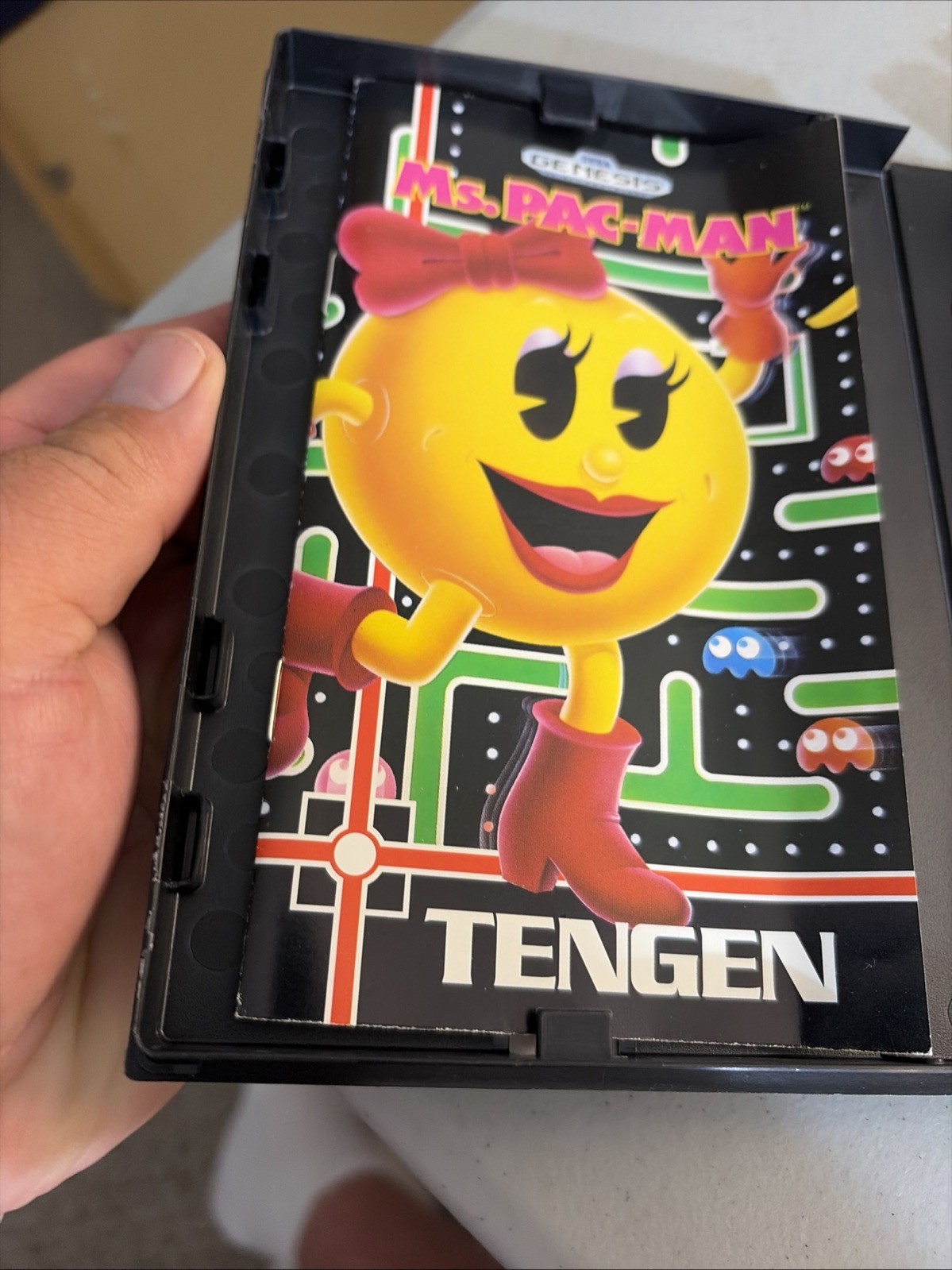 Ms. Pac-Man Sega Genesis. CIB