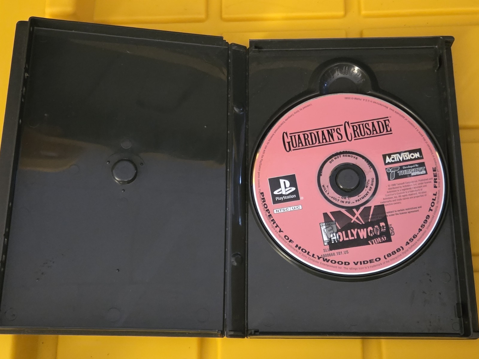 Guardian’s Crusade for PS1, *Game DISC ONLY (Hollywood Video Rental Case) – Used