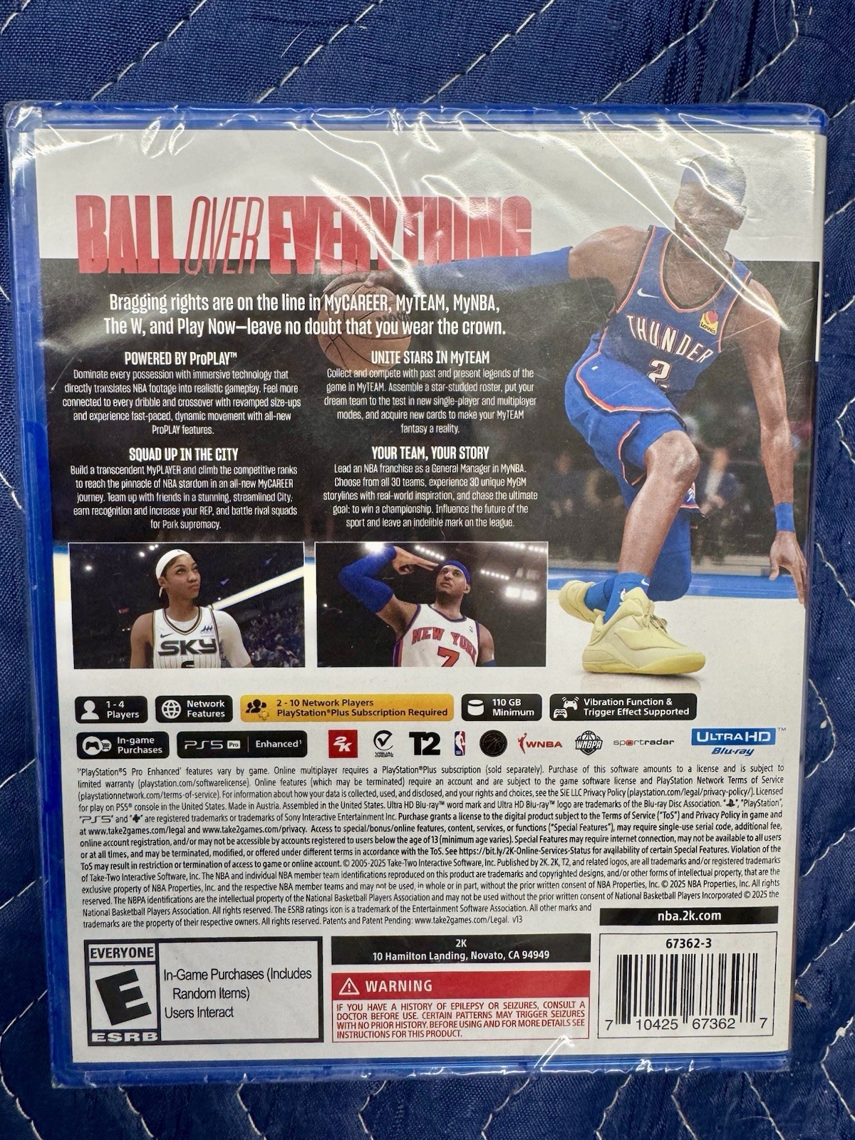 NBA 2K26 – Sony PlayStation 5 PS5 Brand New Plastic Sealed