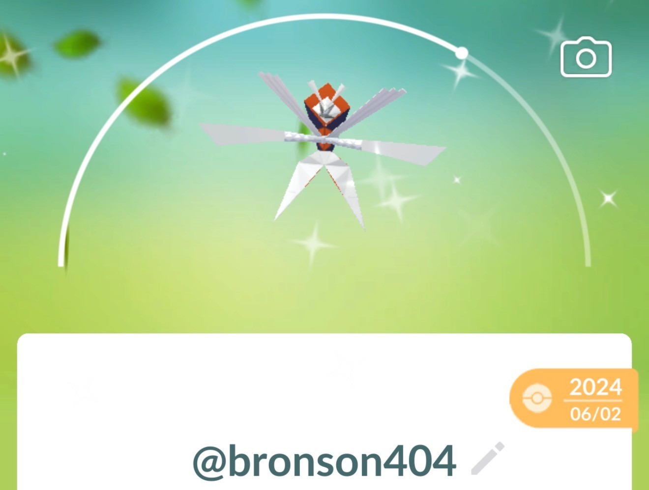 Pokemon Shiny Kartana TR–ADE G0 Unregistered