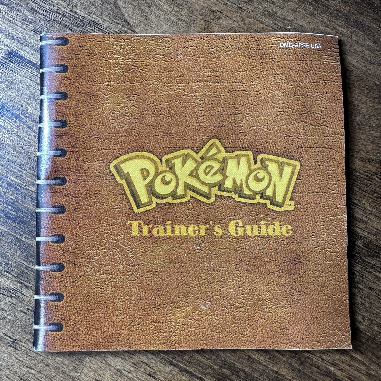 Pokemon Yellow Manual Only Trainer’s Guide Gameboy