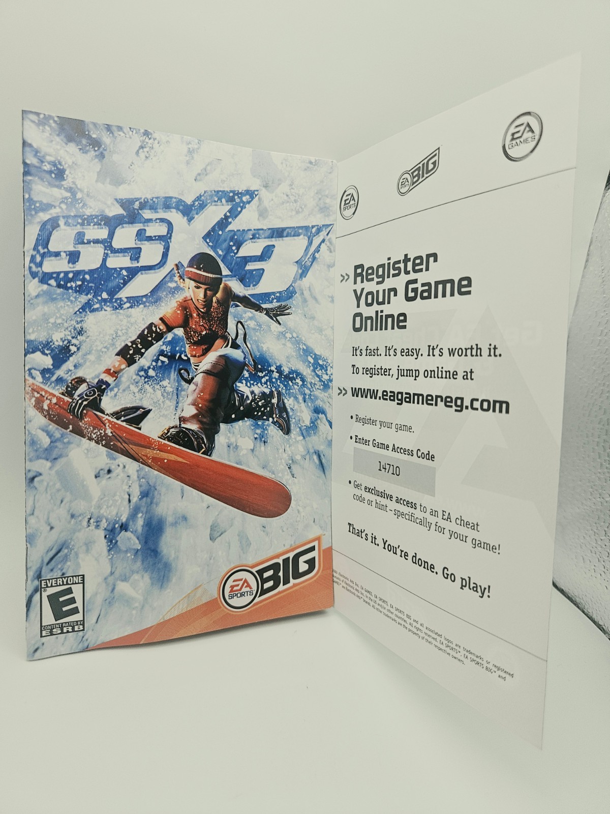 SSX 3 Black Label PlayStation 2 PS2 Complete CIB – Tested