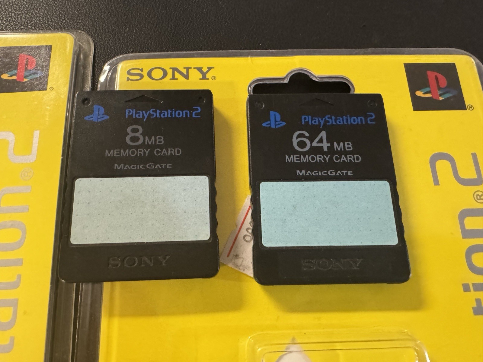 Sony PS2 8MB OEM 64MB Aftermarket Memory Card MagicGate Black SCPH-10020 U