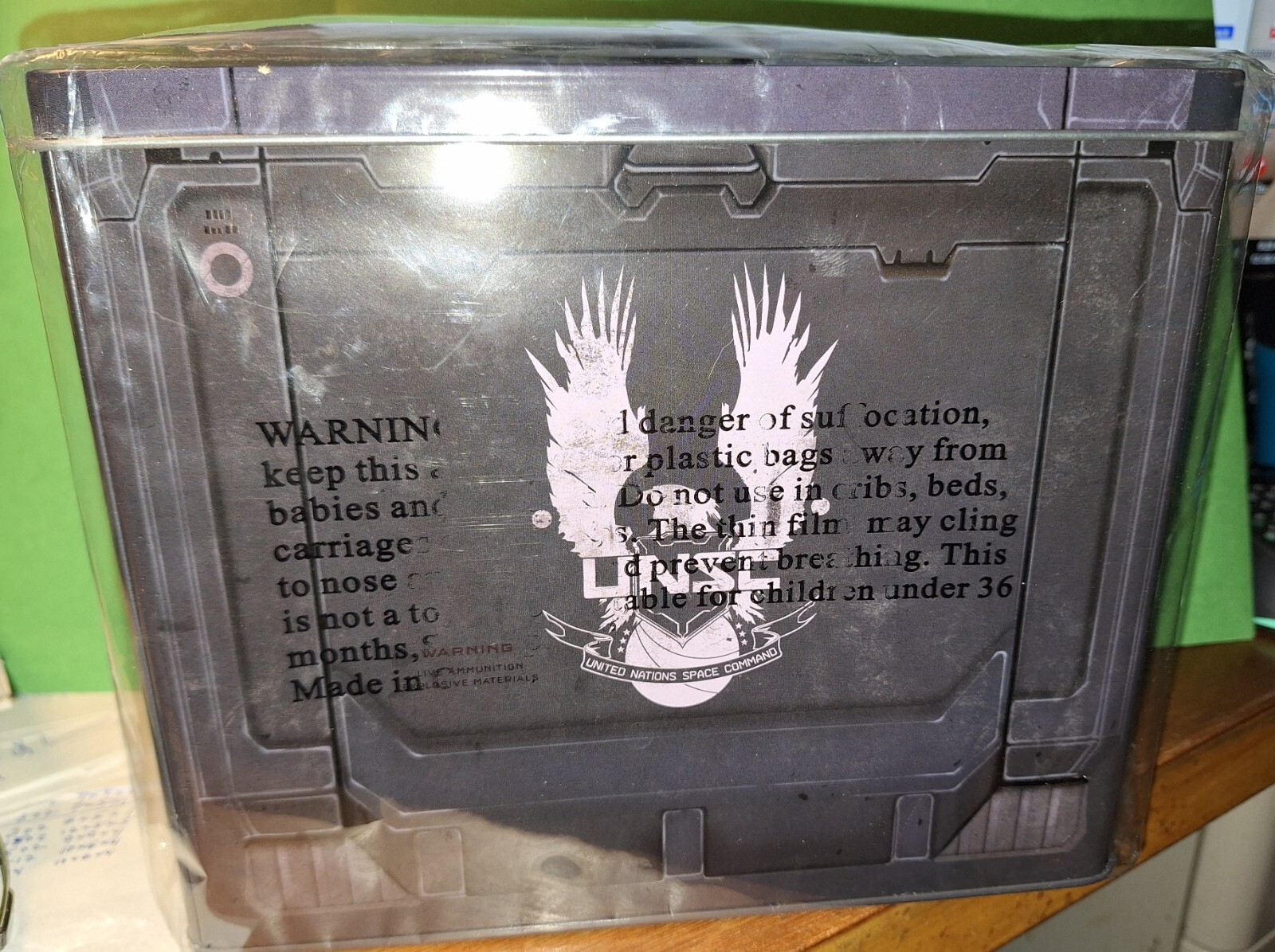 Halo 5 SEALED Guardians Collector’s Edition Tin Ammo Box Metal – No Game – Empty