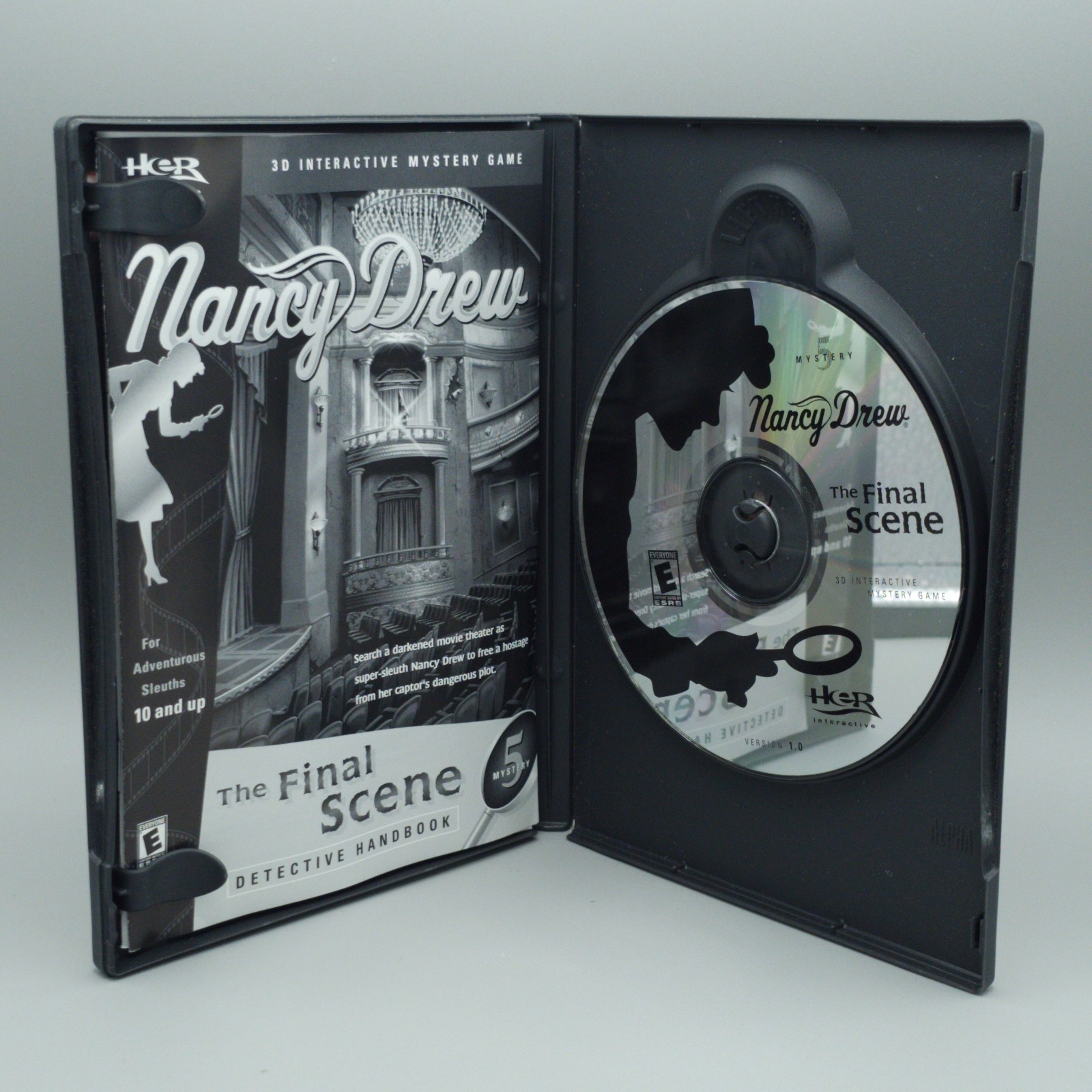 Nancy Drew The Final Scene PC Game Her Interactive Mystery 5 CD ROM