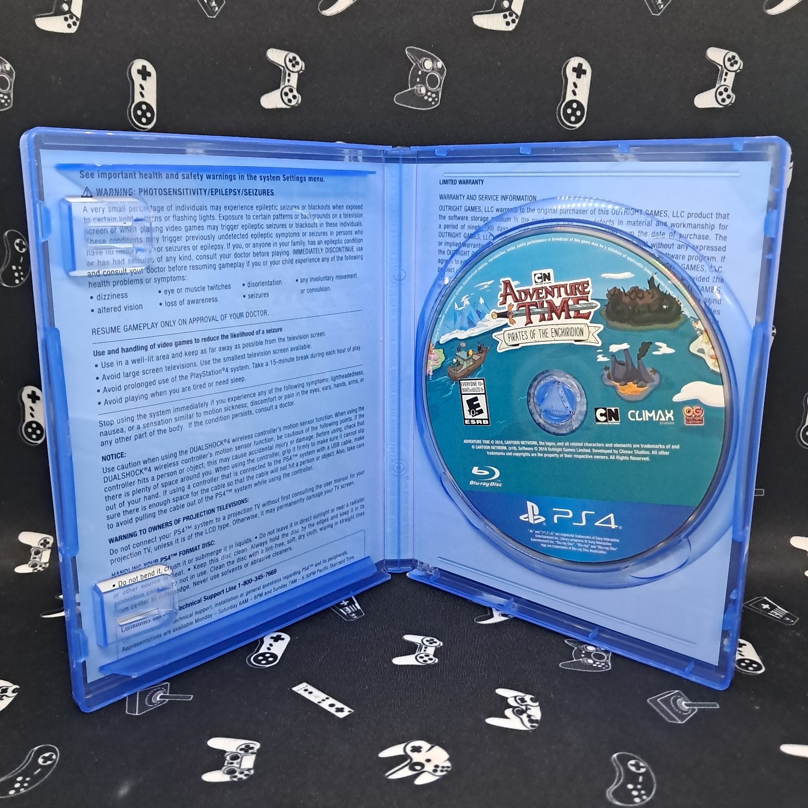 Adventure Time: Pirates of the Enchiridion (Sony PlayStation 4, 2018) EXCELLENT