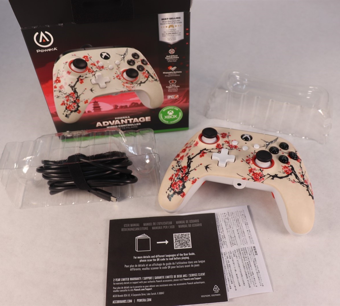 PowerA Advantage Wired Controller for Xbox Series X|S – Warrior’s Nirvana