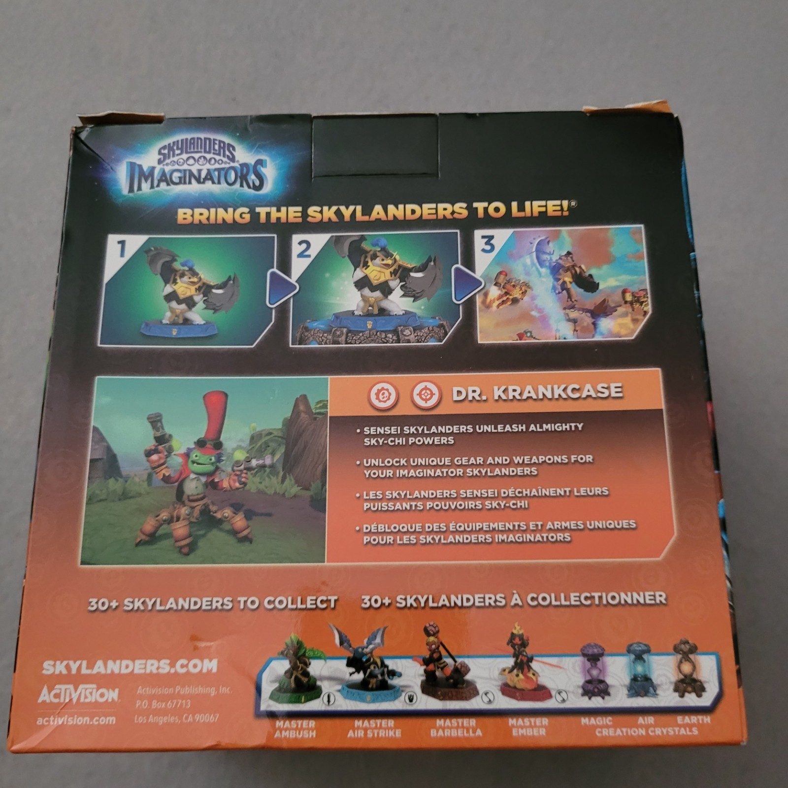 Skylanders Imaginators Dr. Krankcase Figure Sensei Activision