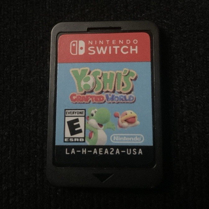 Nintendo Yoshi’s Crafted World (Nintendo Switch) Cartridge NTSC-U/C E