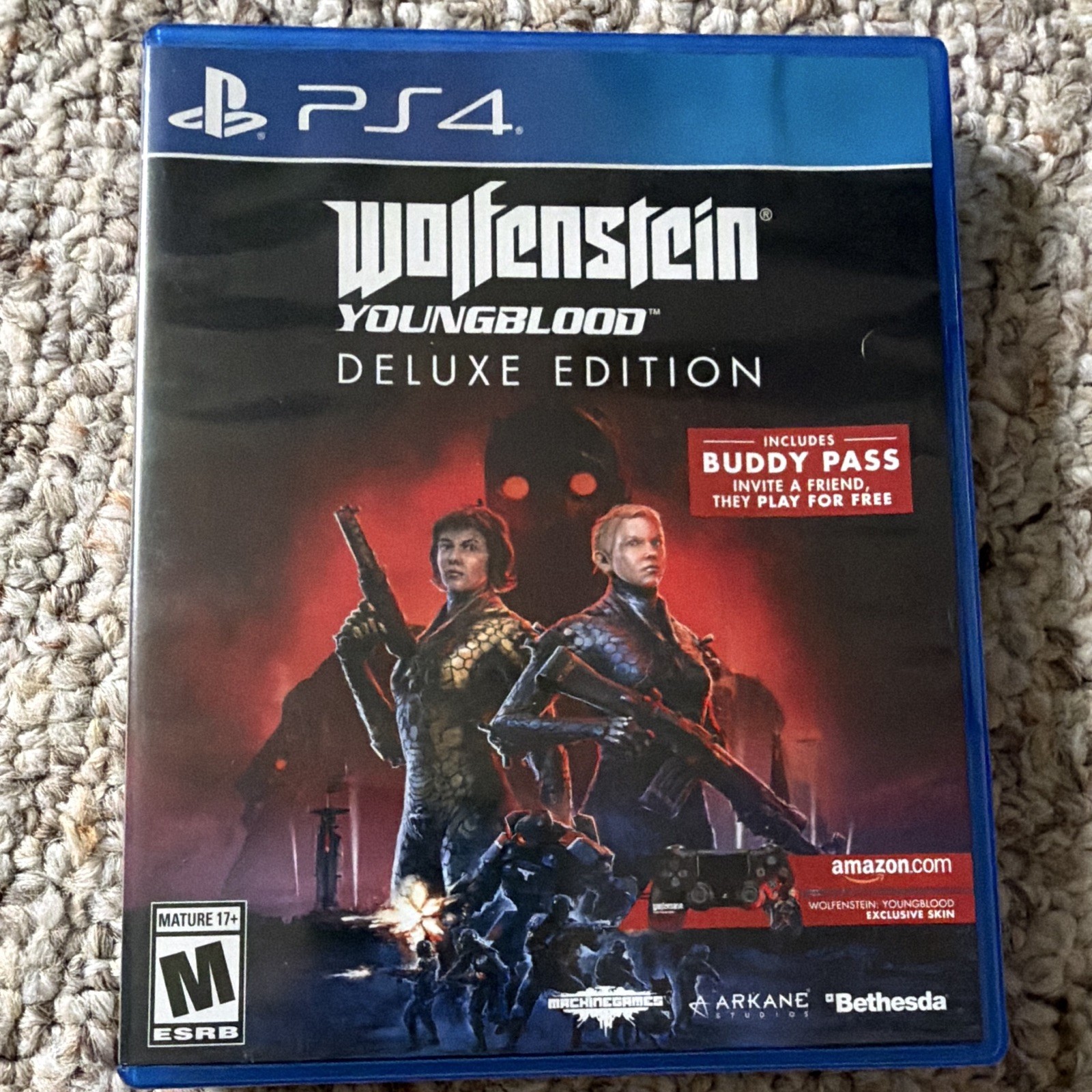 Bethesda Wolfenstein: Youngblood Deluxe Edition PS4 M Shooter 2019 Series
