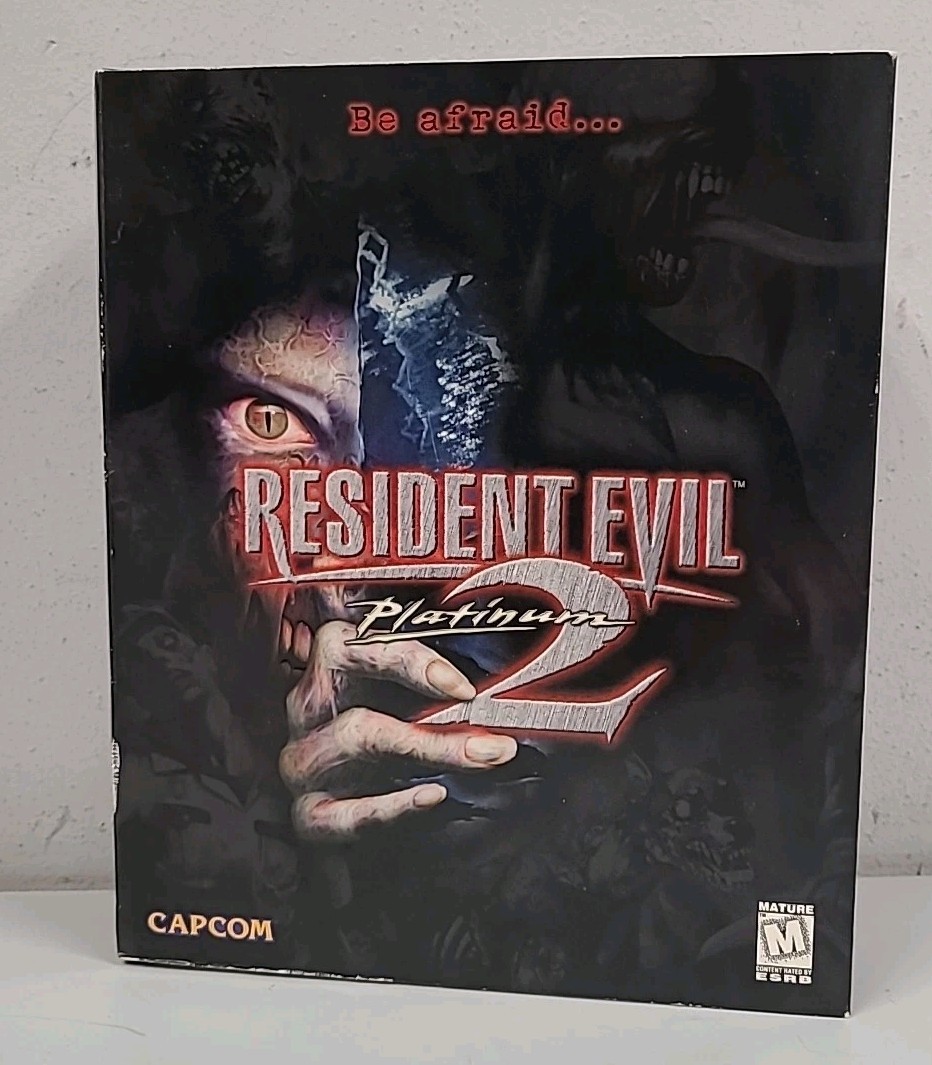 Resident Evil 2: Platinum BIG BOX PC CD-ROM Game 1999 NEW! – RARE READ PLS