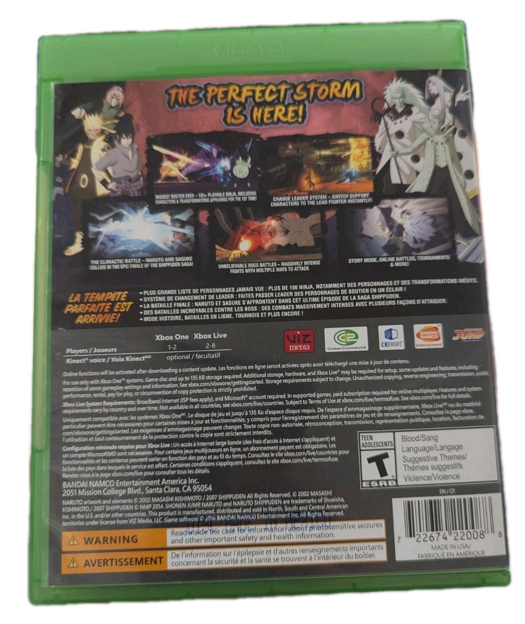 Naruto Shippuden: Ultimate Ninja Storm 4 For Xbox Returns Accepted