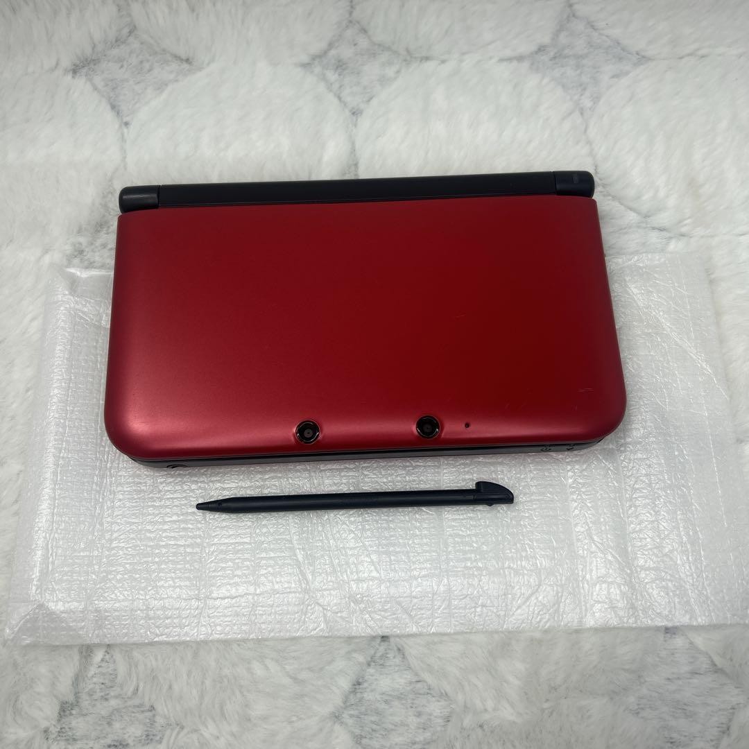 Nintendo 3DS LL XL Console Red x Black with Box Tested