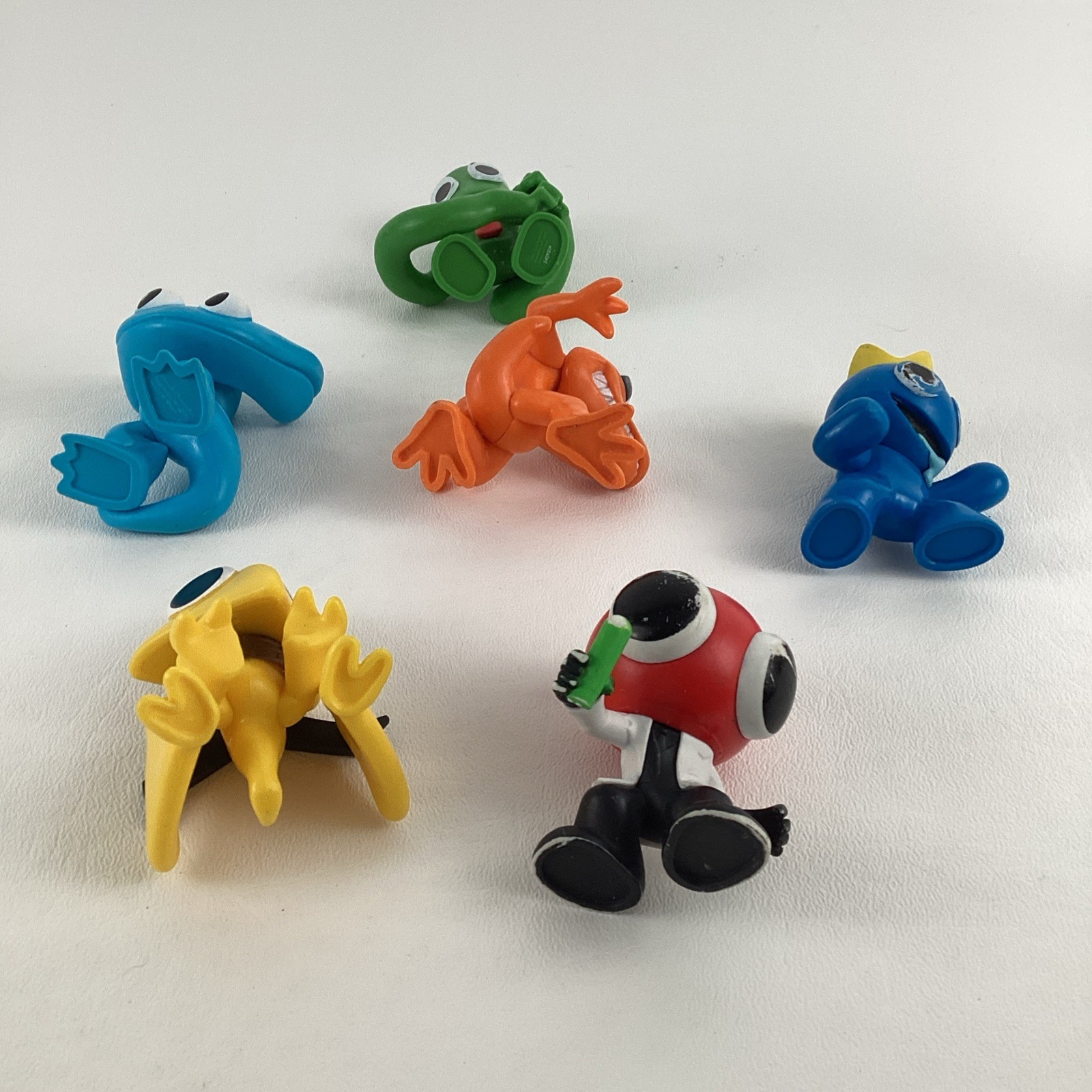 Rainbow Friends Roblox Survival Video Game PVC Figures Topper Lot Phatmojo 2023