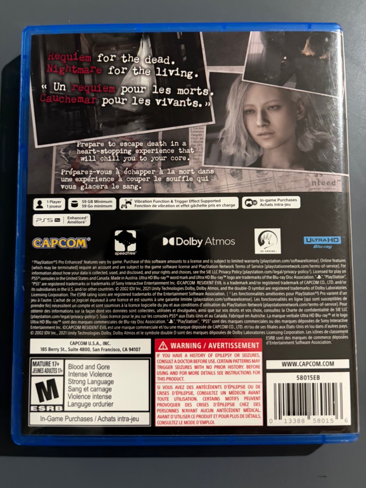 Resident Evil Requiem PS5