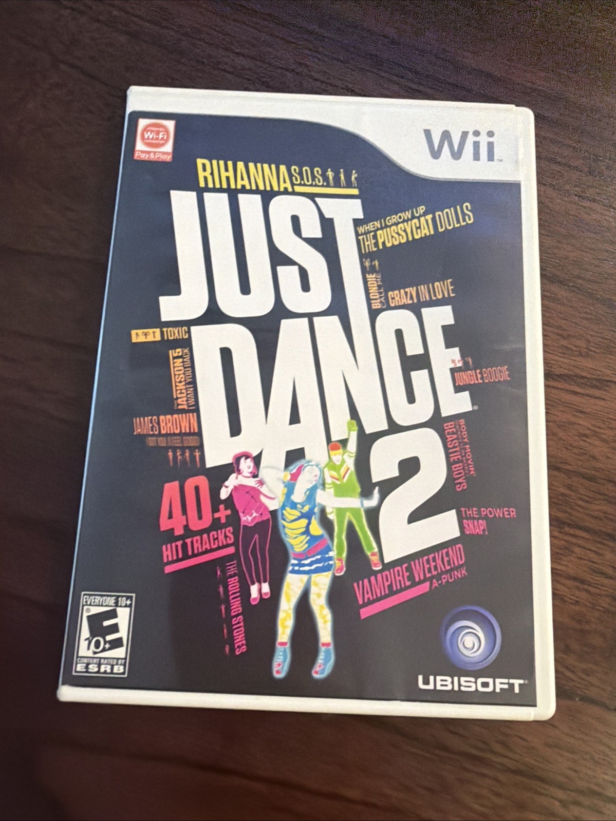 Wii Just Dance Lot of 2-Just Dance 2 & 3 With Cases & Manuals