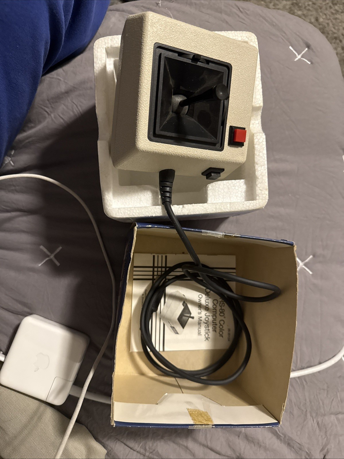 Vintage TRS-80 Color Computer Deluxe Joystick CIB Boxed Radio Shack