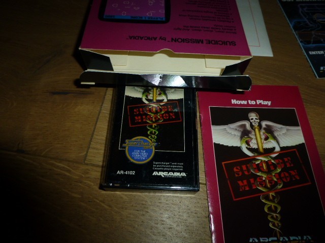 Supercharger Starpath Arcadia Atari 2600 COMPLETE SET #1-12 CIB Complete In Box
