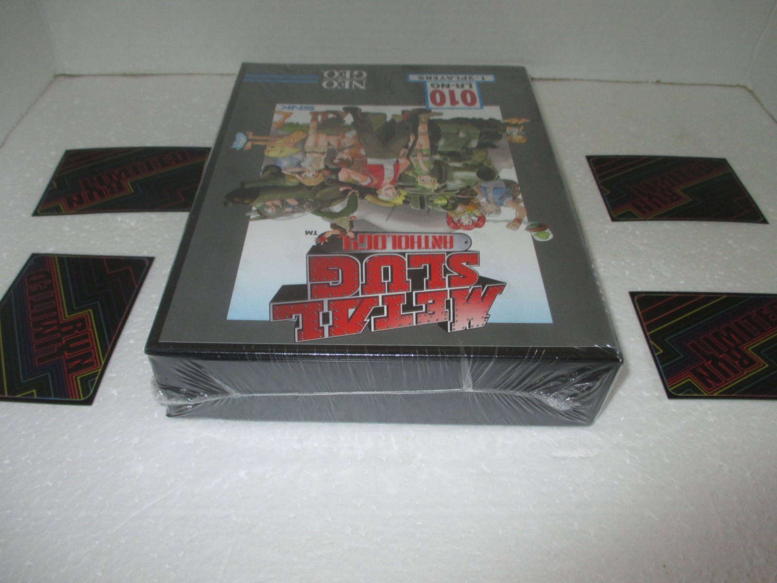 Metal Slug Anthology CE PS4 Brand New Sealed LRG Neo Geo with 4 Cards Included !