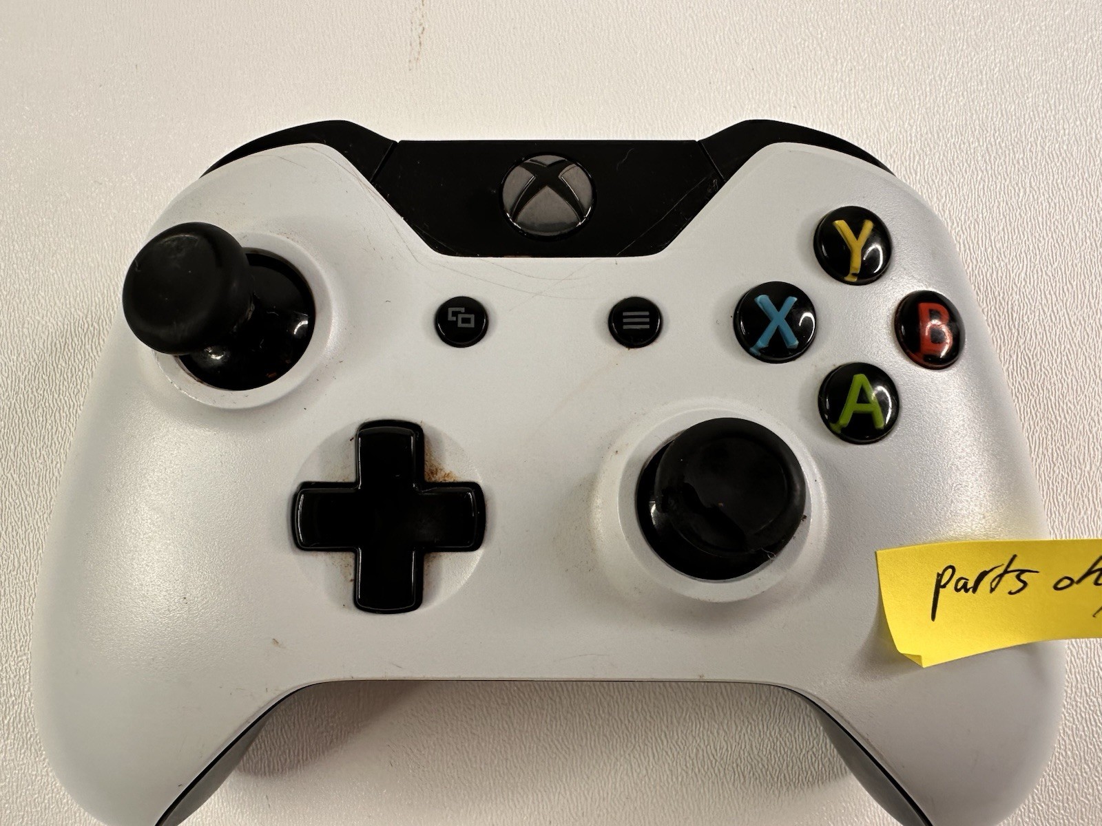 Xbox One Controller Model 1537 Parts Only White
