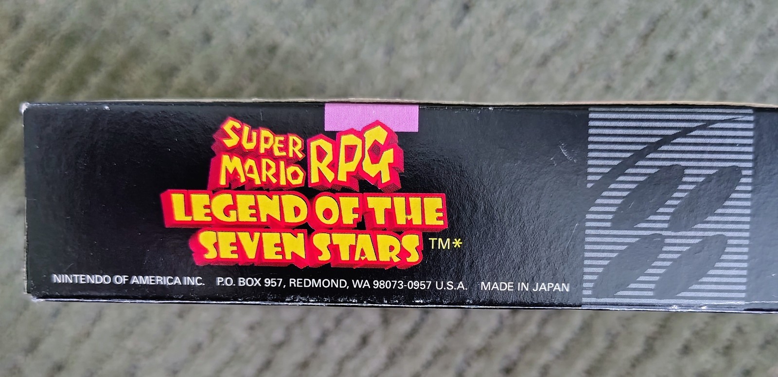 Super Mario RPG Legend of the Seven Stars Super Nintendo SNES CIB