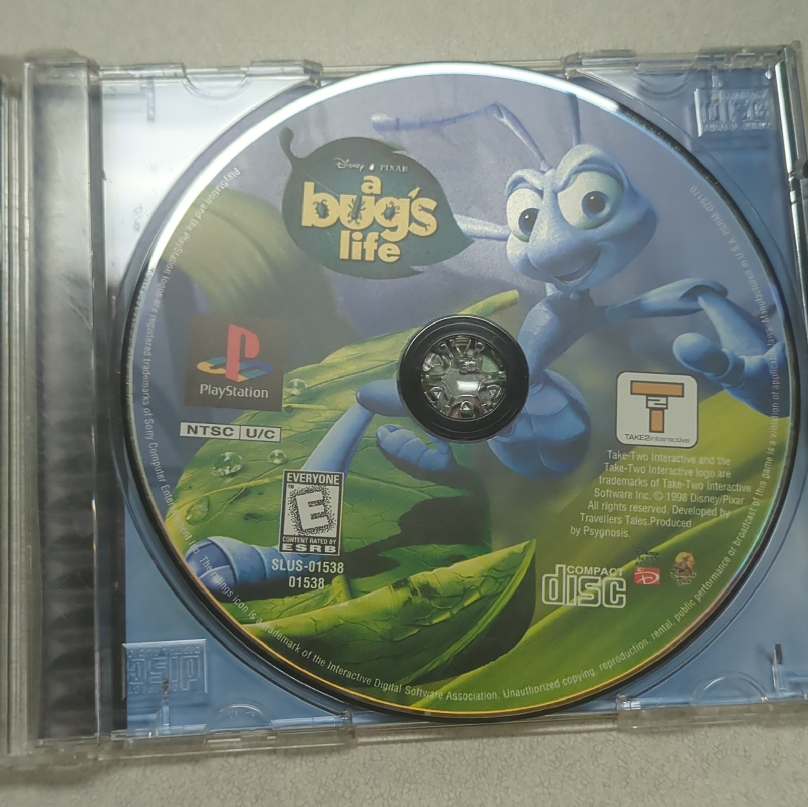 The Powerpuff Girls CIB And Bugs life CIB PS1 Bundle