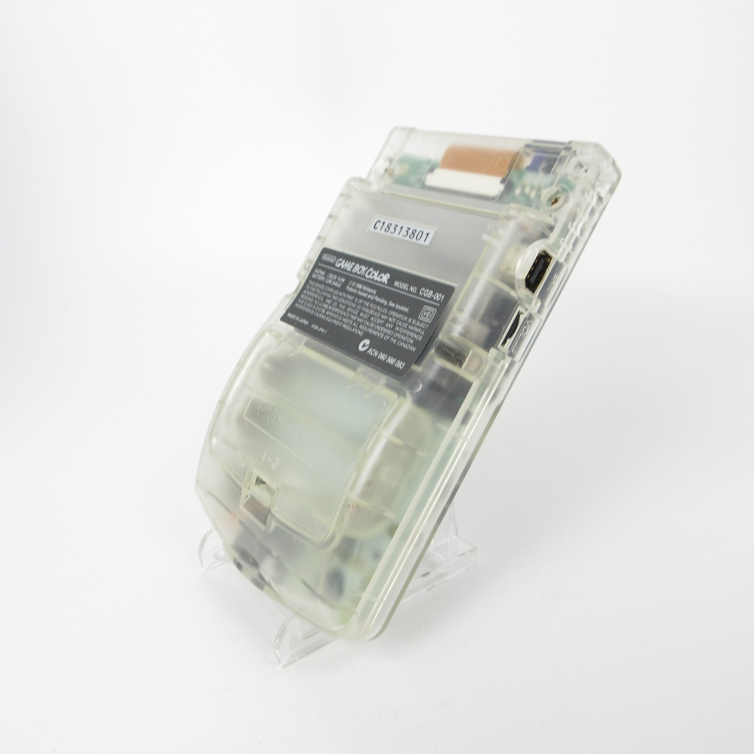 【Excellent】Nintendo Gameboy Color Clear Console #RET0510/01