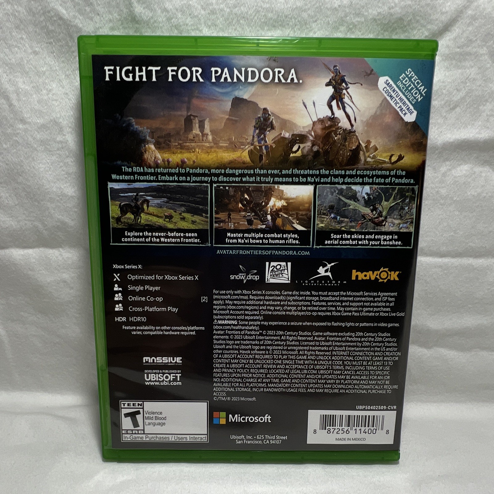Avatar: Frontiers of Pandora Special Edition – Xbox Series X|S WITH BONUS CODE