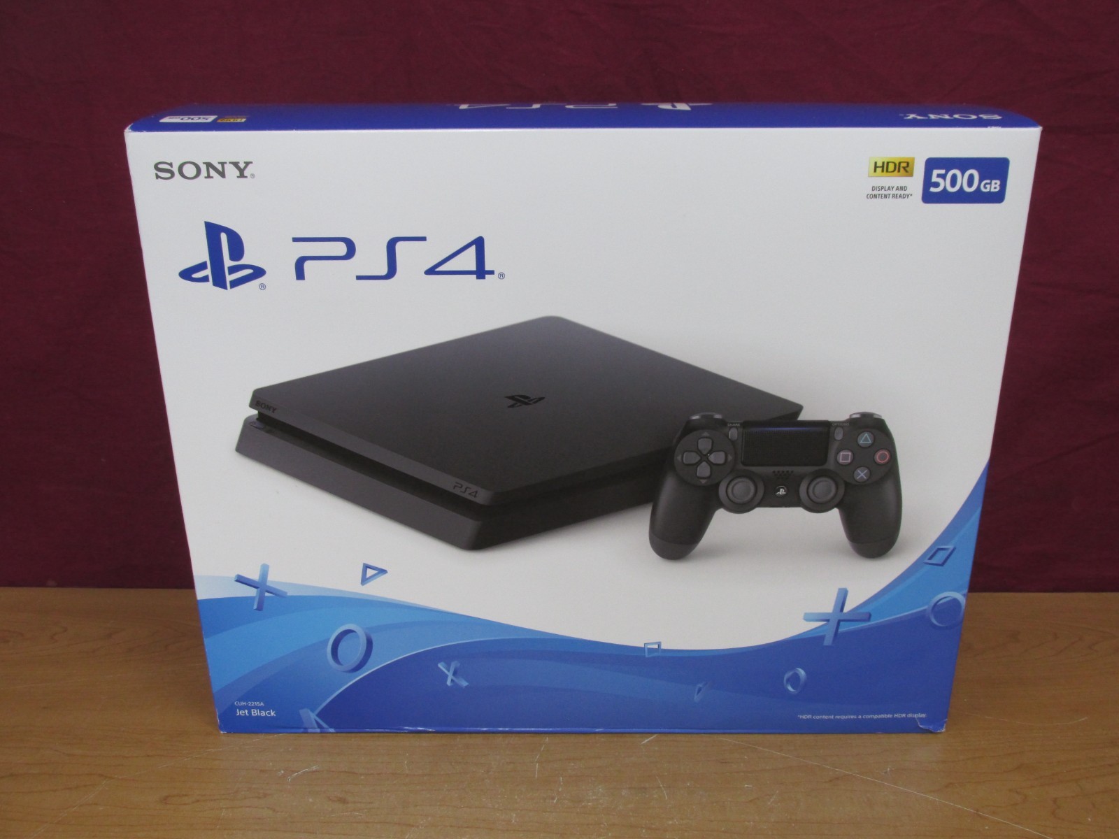 Sony PlayStation 4 Slim PS4 500GB Black Console Gaming System CUH-2215A
