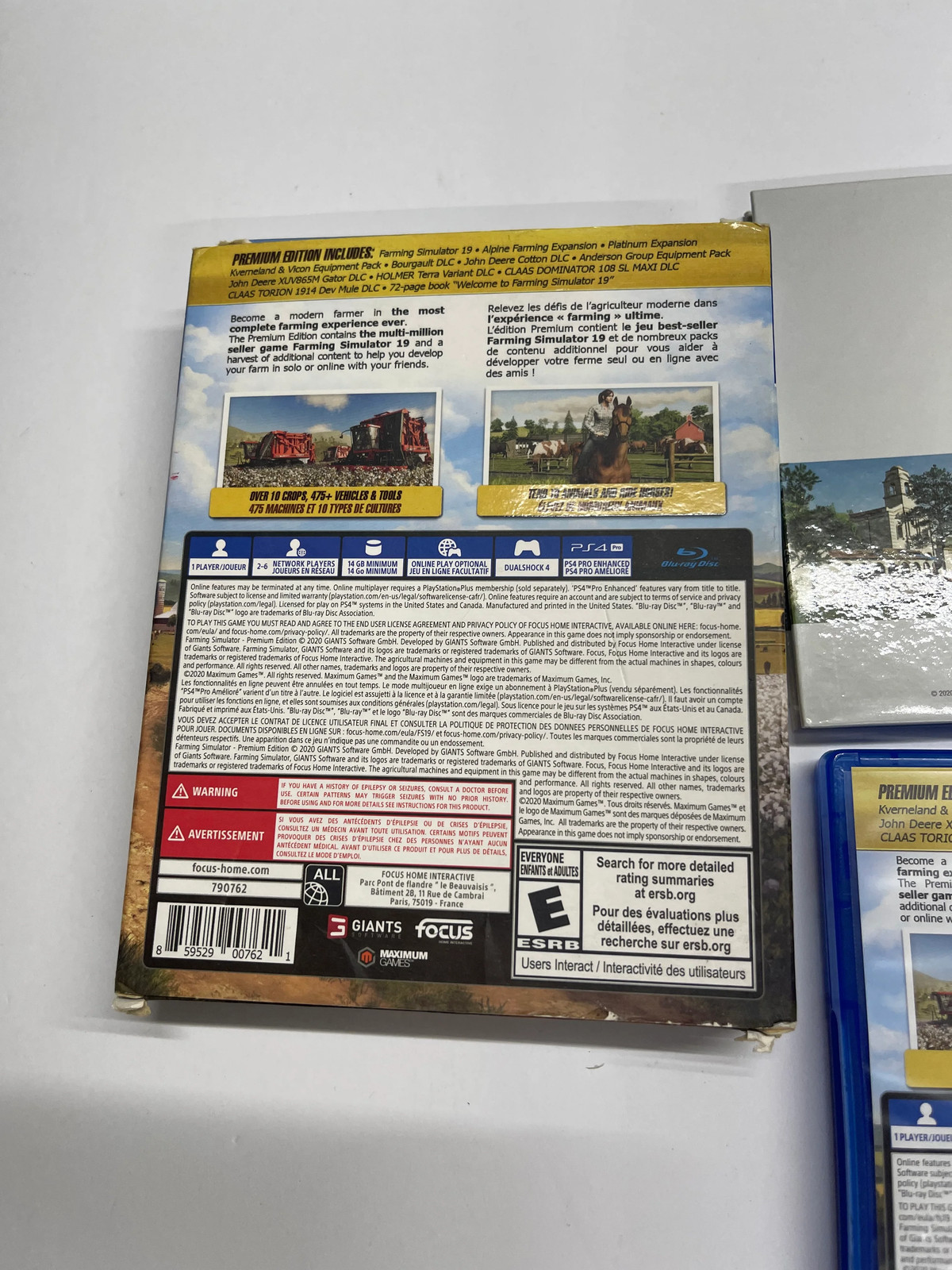 PS4 – Farming Simulator 19 [Premium Edition Content NOT included] Complete #2947