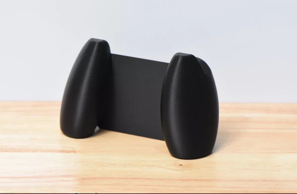 Black PowKiddy V90 Handheld Emulator Comfort Grip