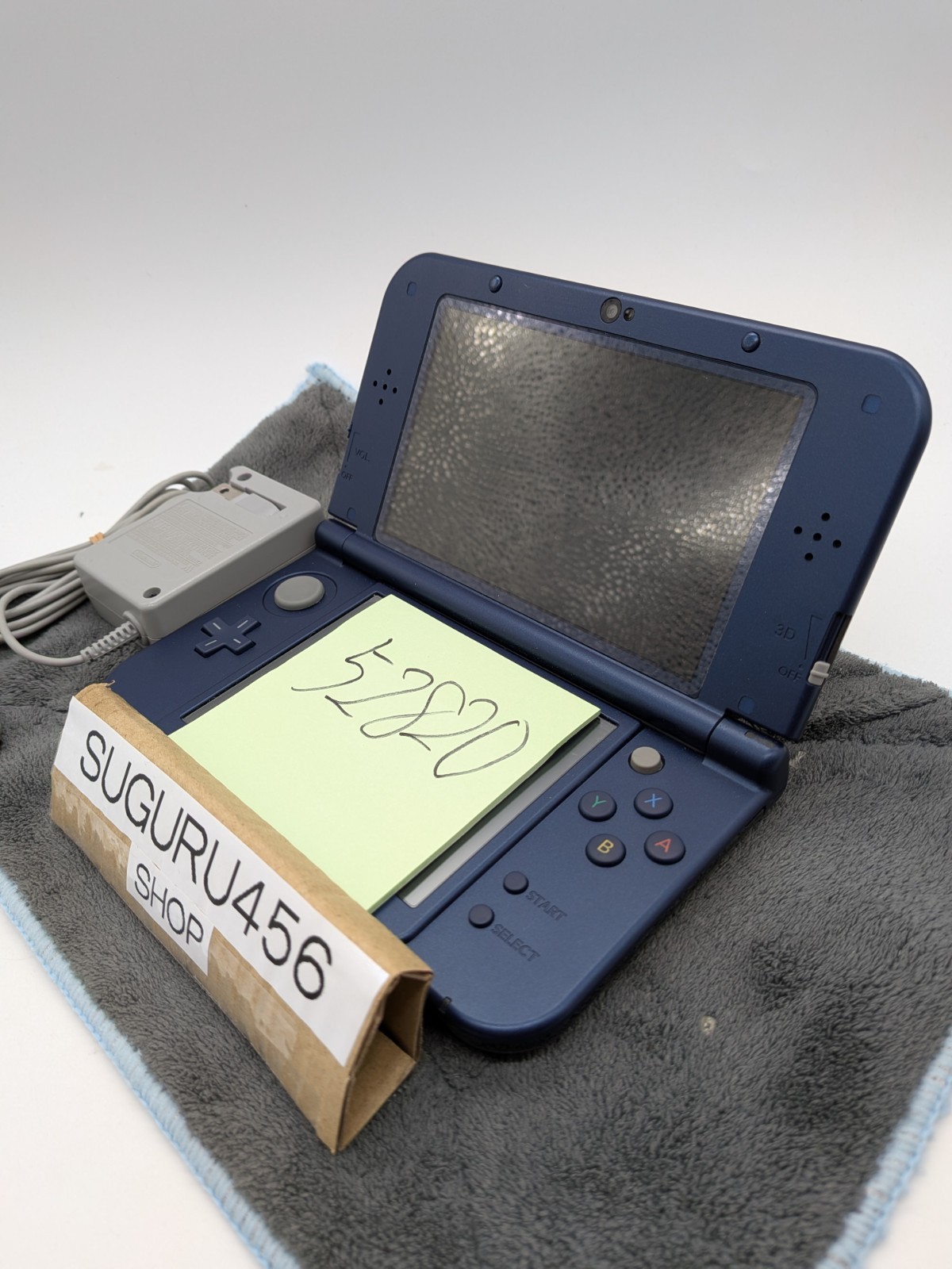 【Excellent5】Nintendo NEW 3DS LL XL Blue Handheld Used Game Console From Japan