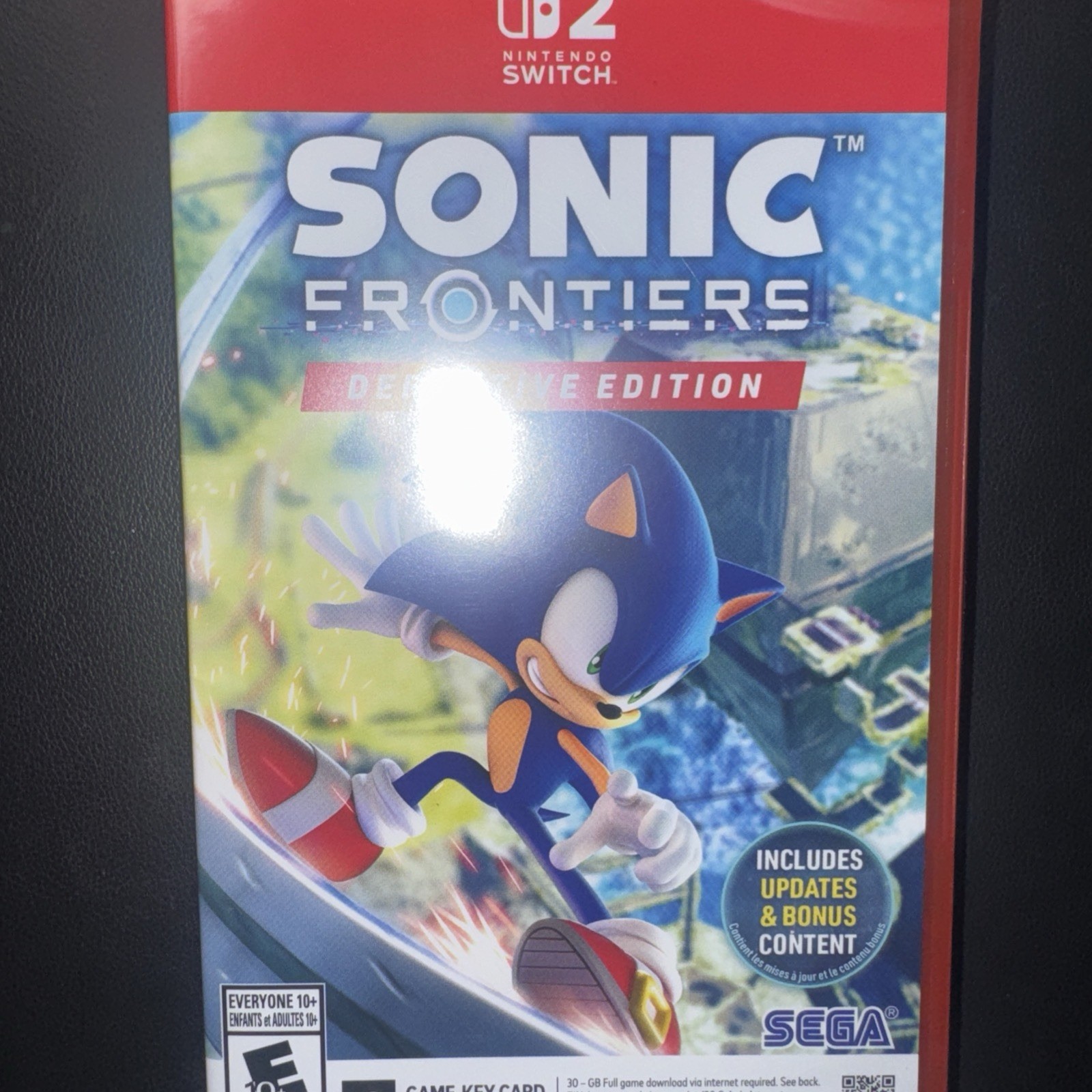 Nintendo Switch 2 – Sonic Frontiers: Definitive Edition (New and Sealed)