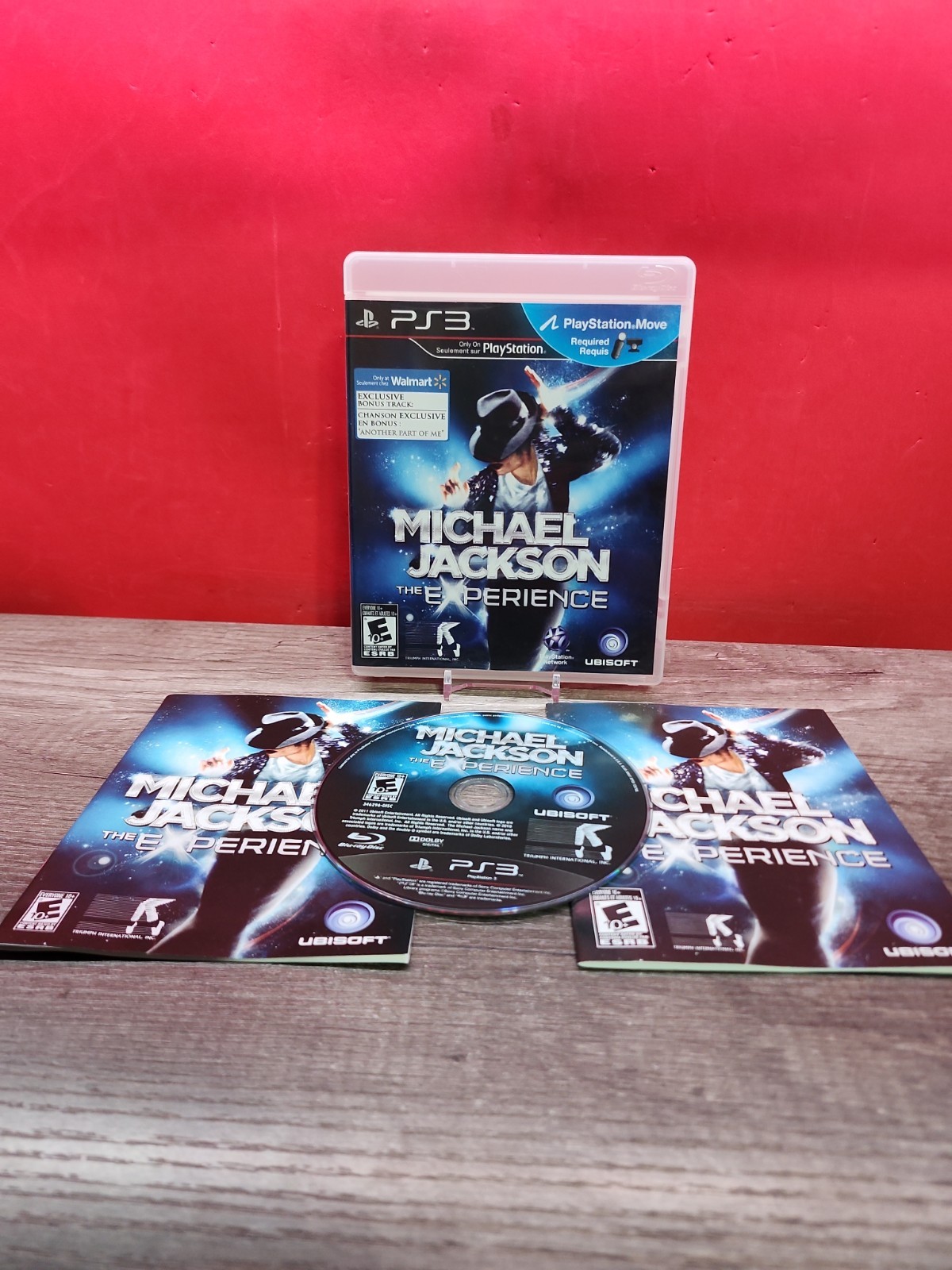 Michael Jackson The Experience PS3 PlayStation 3 – CIB English And French Manual