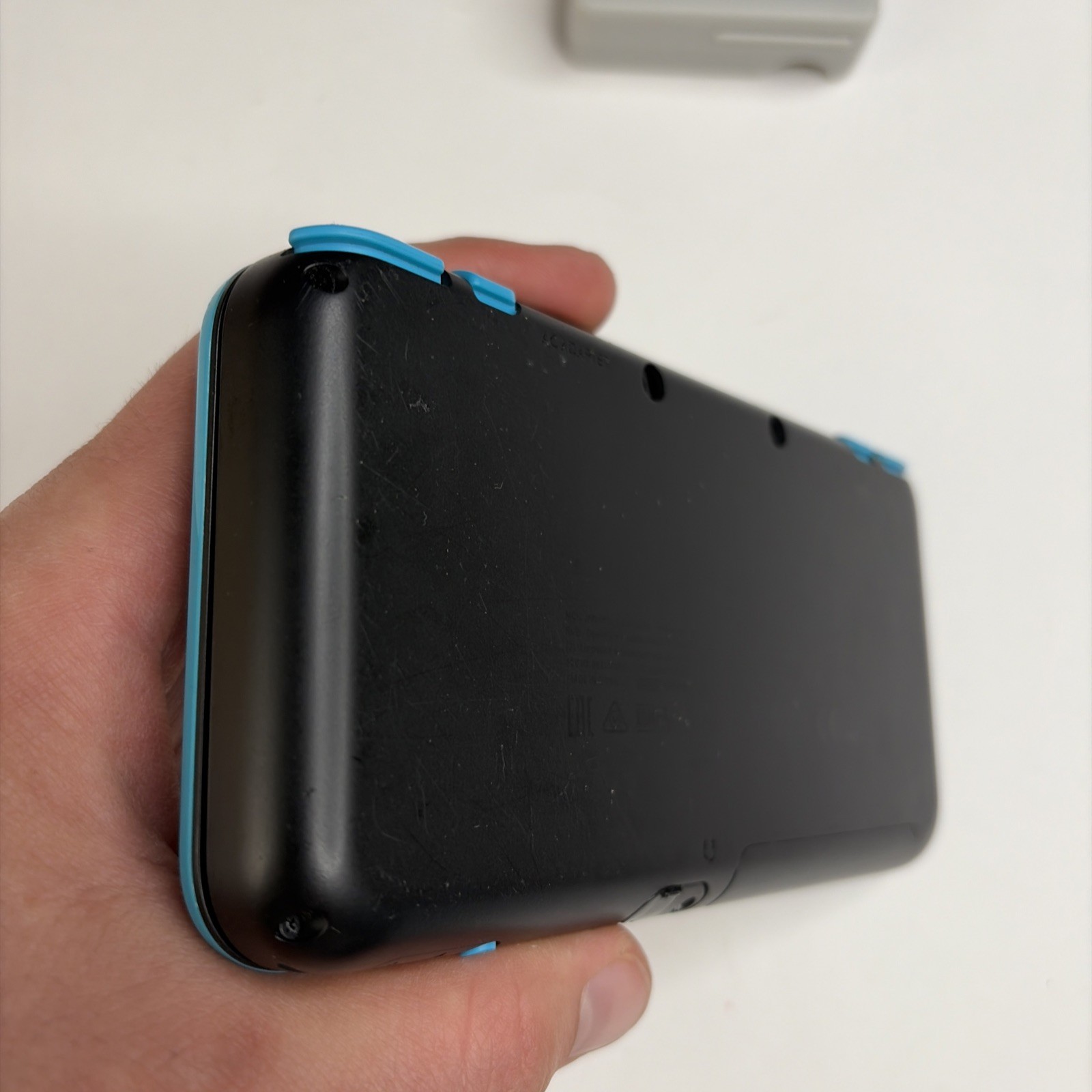 Nintendo 2DS XL Console – Black/Turquoise W Charger Stylus US Model Repair!
