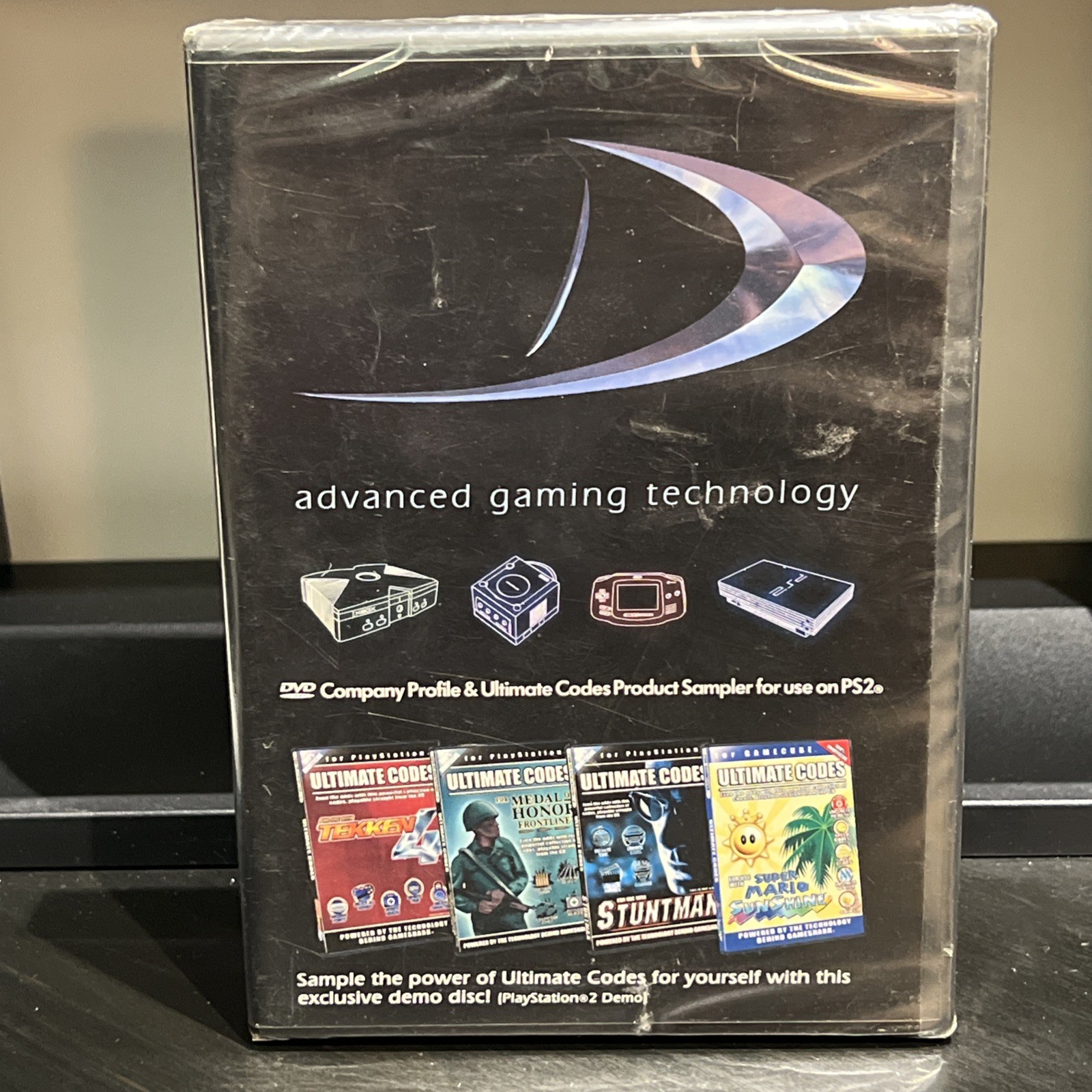 Datel Advanced Gaming Technology + Ultimate Codes Product Sampler for use on PS2