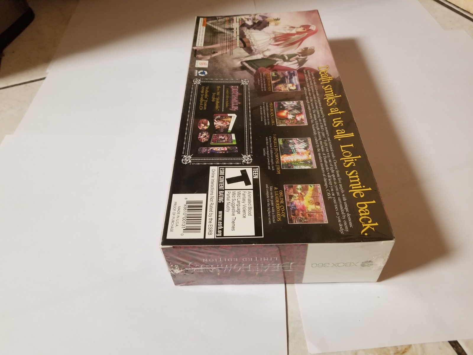 Deathsmiles — Limited Edition (Microsoft Xbox 360, 2010) new
