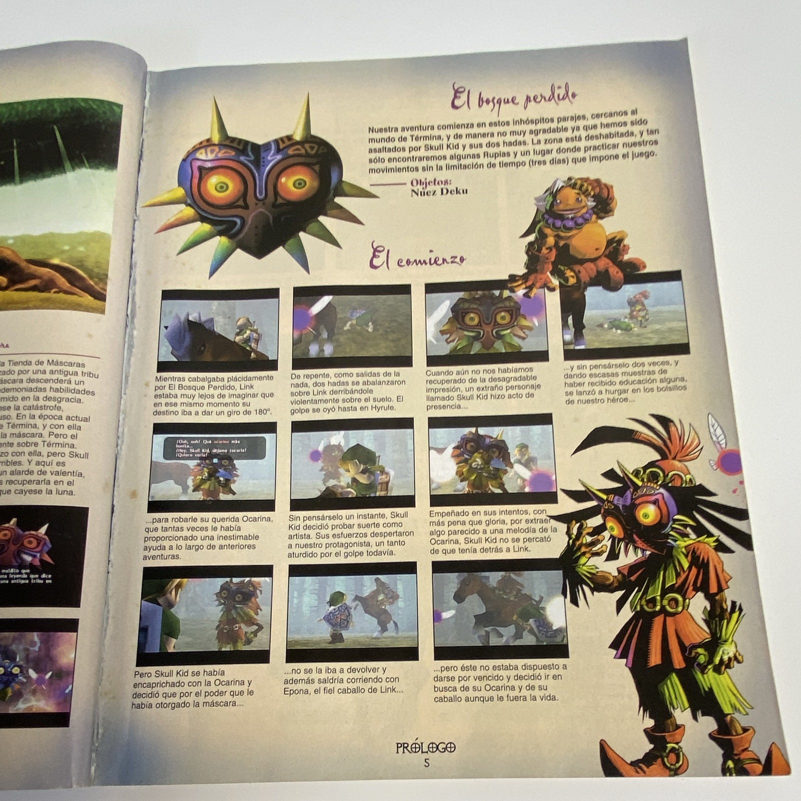 Nintendo Accion Legend Of Zelda Majora’s Mask Official Guide From Spain