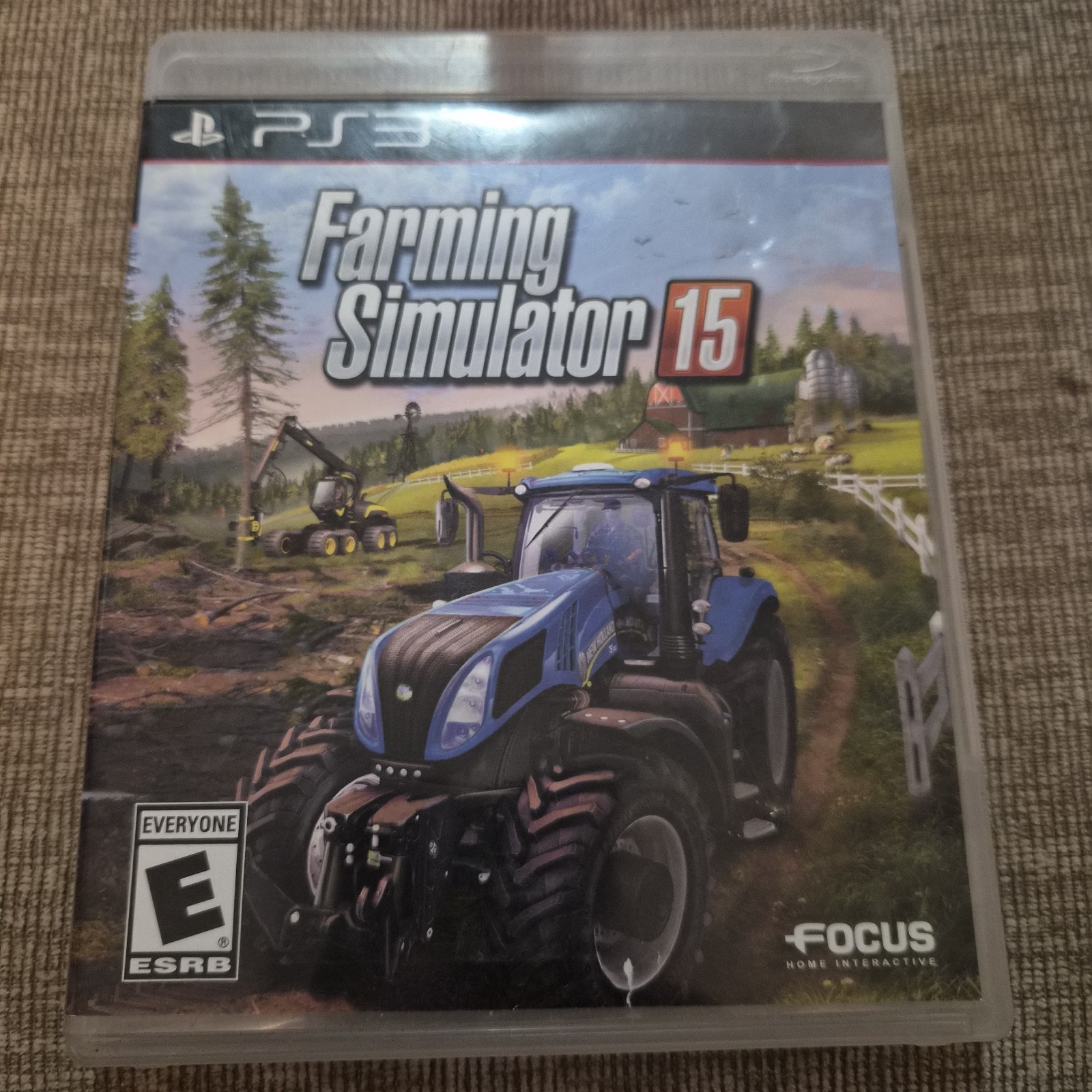 Farming Simulator 15 (Sony PlayStation 3, 2015) CIB READY TO SHIP