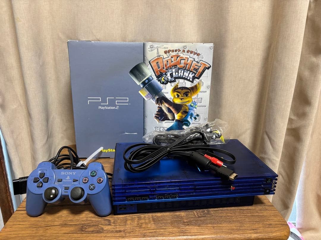 Sony PS2 Console SCPH-37000 TB Toys Blue Toys R Us Limited Edition with Box