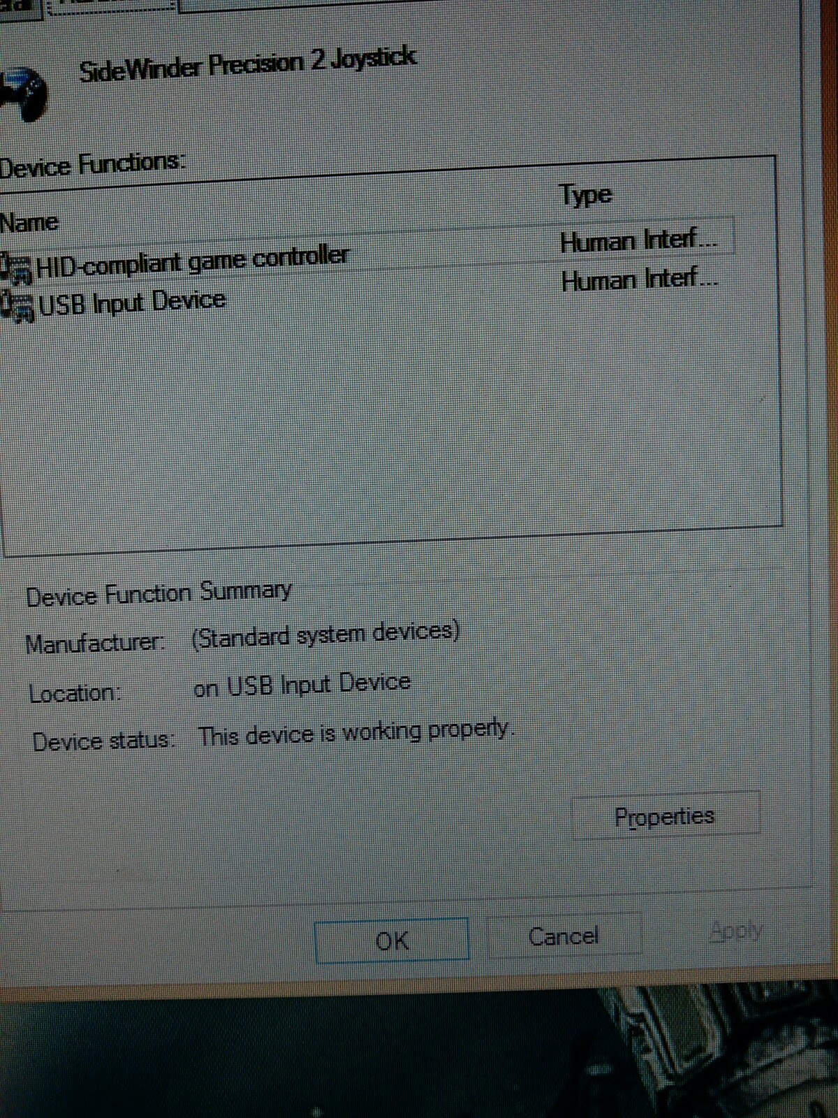 Microsoft SideWinder Precision 2 Joystick USB X05-92624