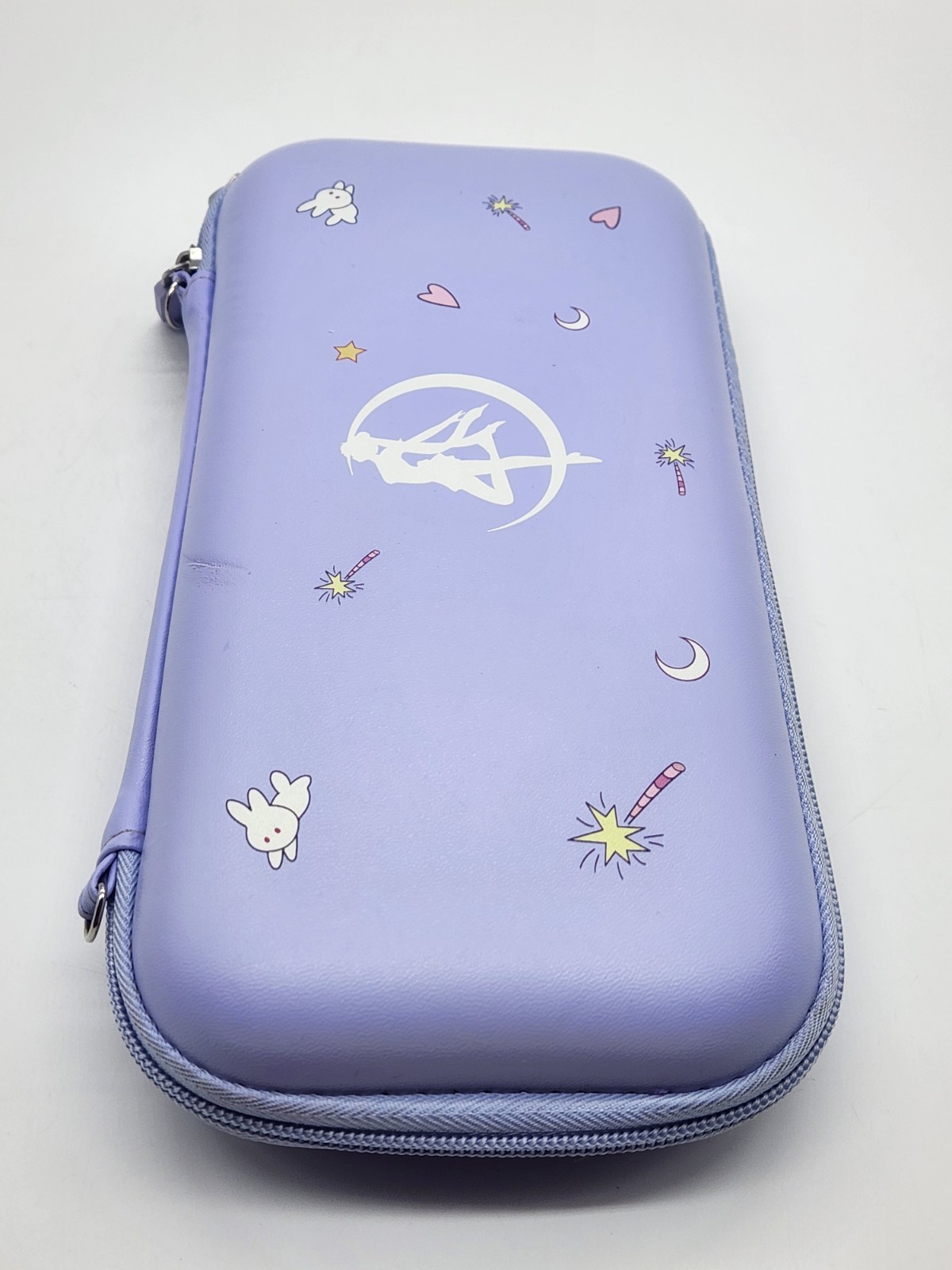 Sailor Moon Inspired Purple Nintendo Switch Carrying Case Travel Bag