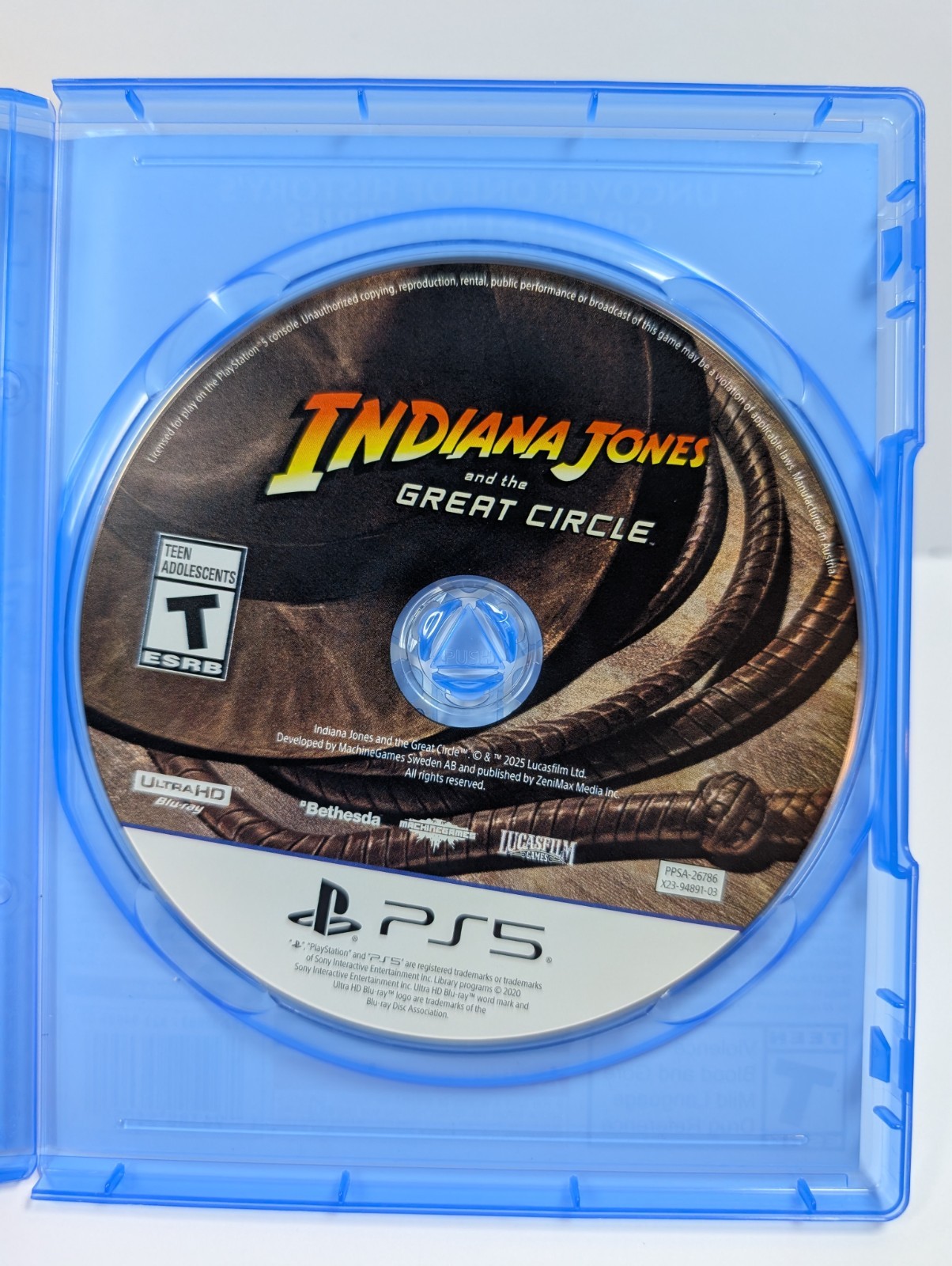 Indiana Jones And The Great Circle Sony PlayStation 5 PS5 Game – Free Shipping