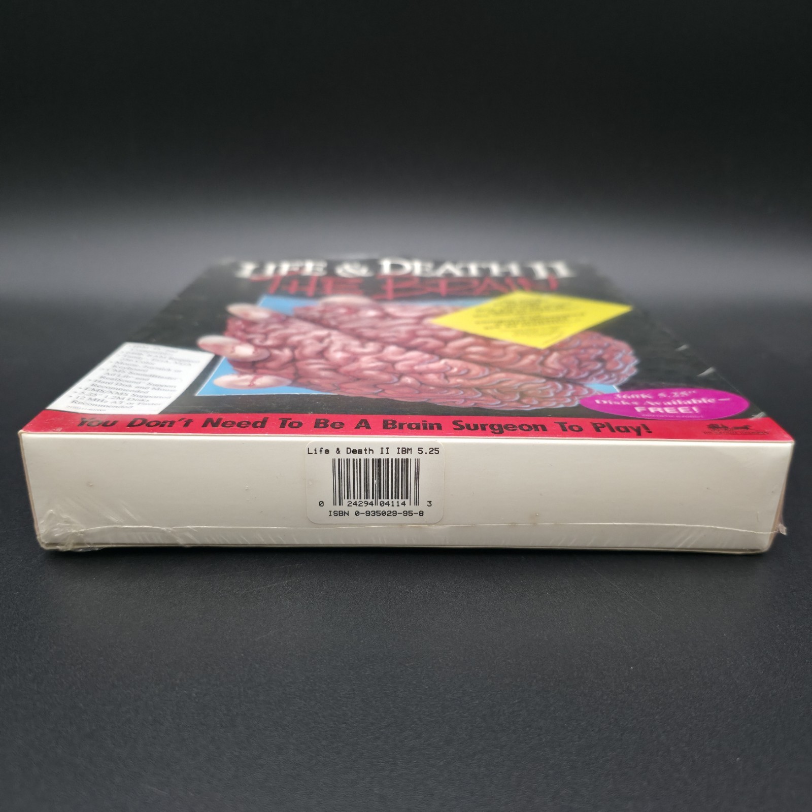 Life & Death II: The Brain, 1990, Big Box, New & Sealed
