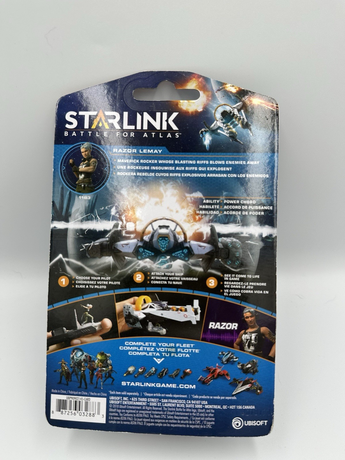 Starlink Battle for Atlas LOT Of 6: Levi McCray Razor Lemay Iron Fist Shockwave
