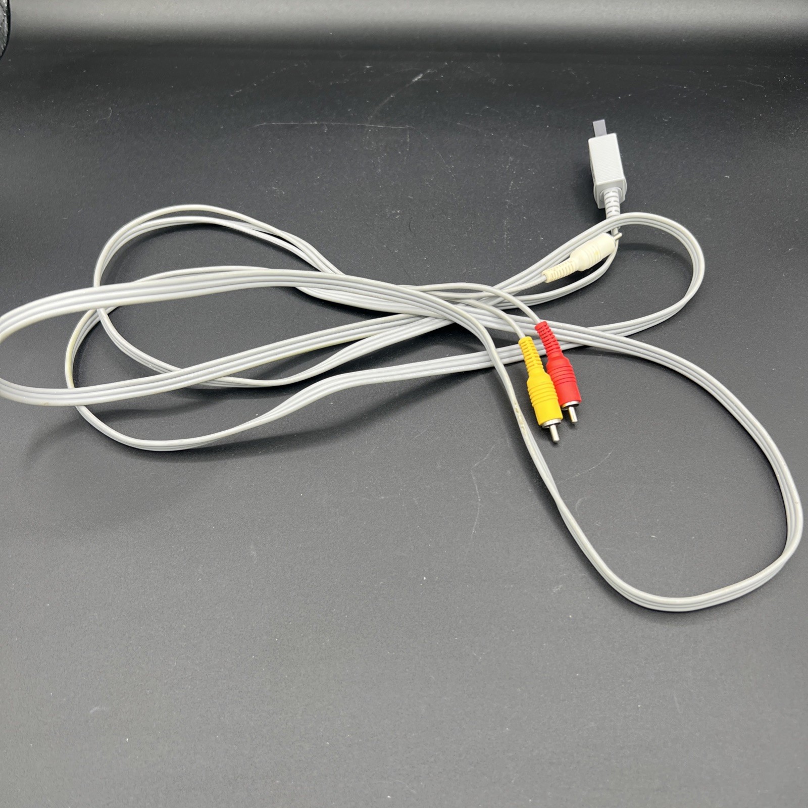 Nintendo Wii Original OEM RVL-009 AV Cable Cords Composite Audio Video FREE SHIP