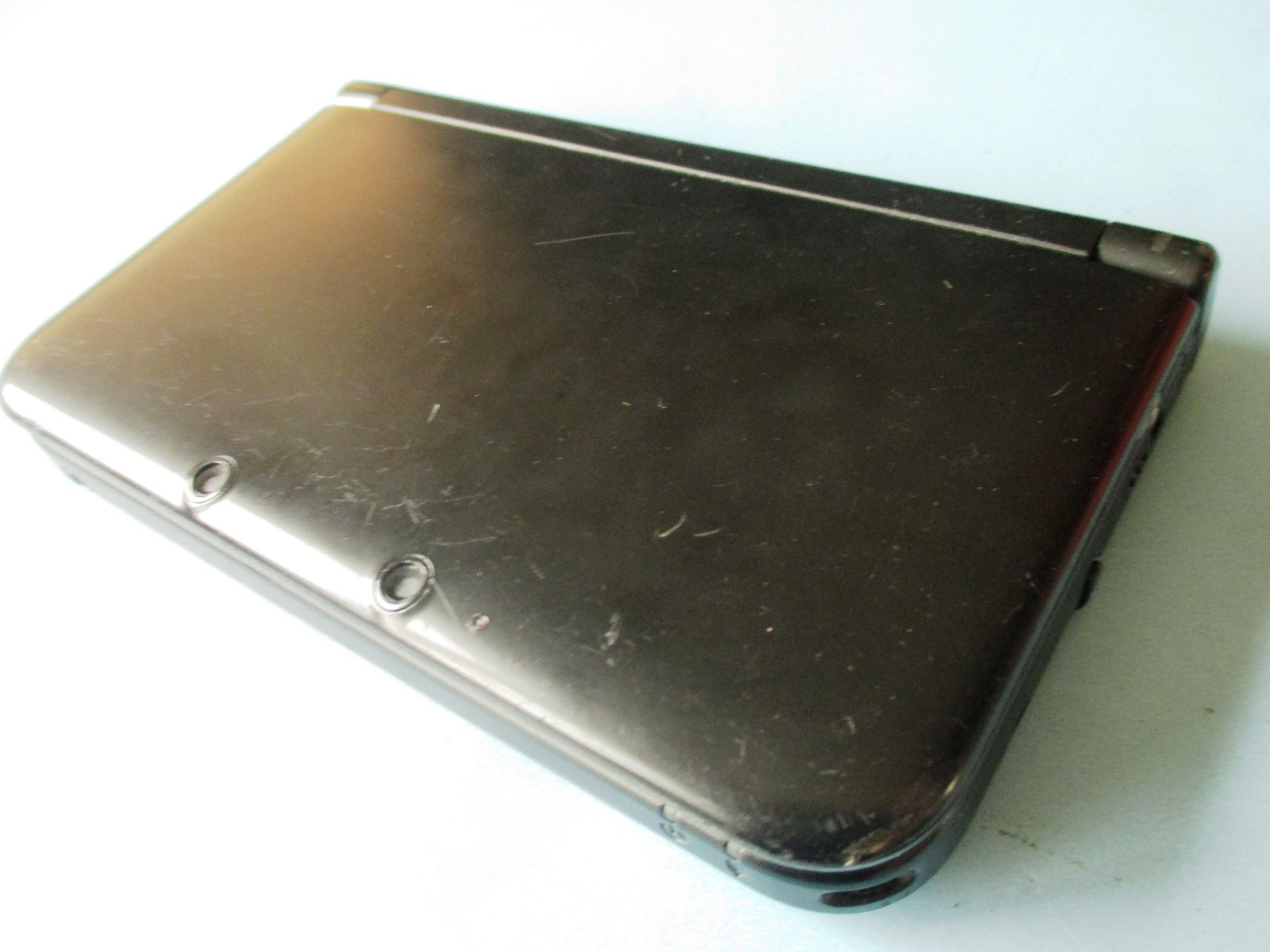 Nintendo 3DS XL Black System w/Charger Screen Issue FREE Shipping!
