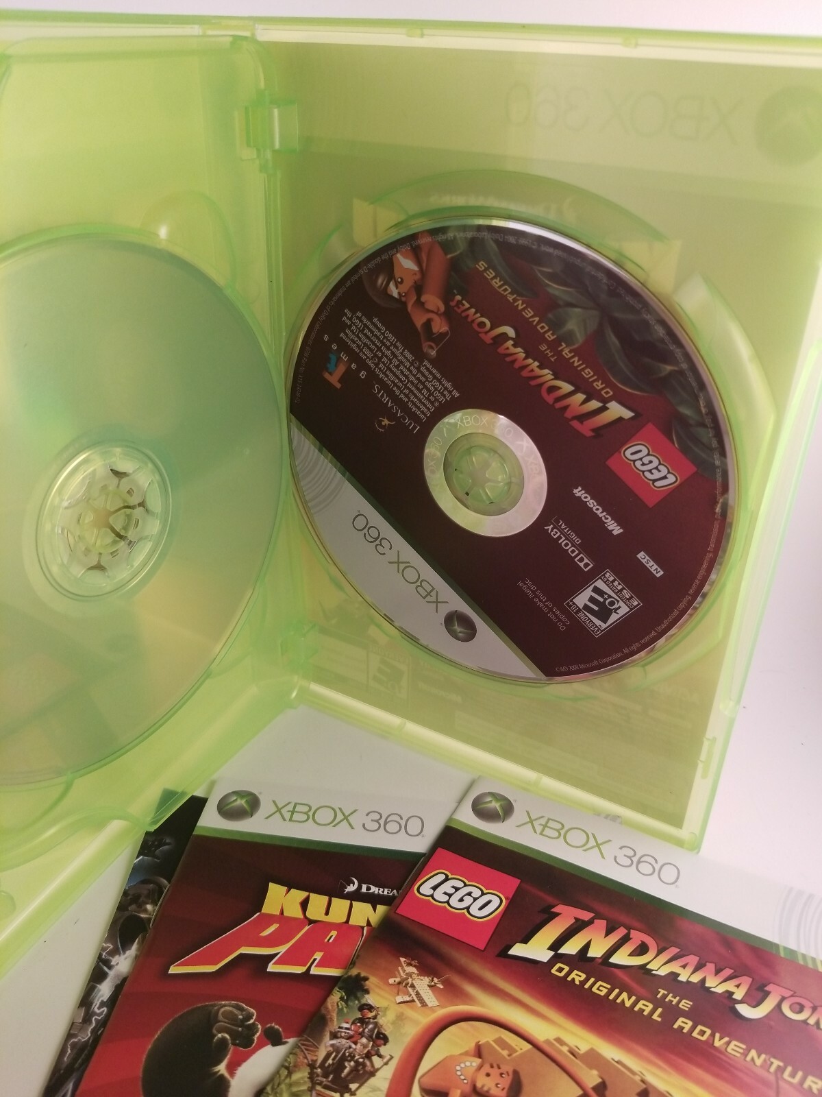 Indiana Jones: The Original Adventure And Kung Fu Panda XBOX 360