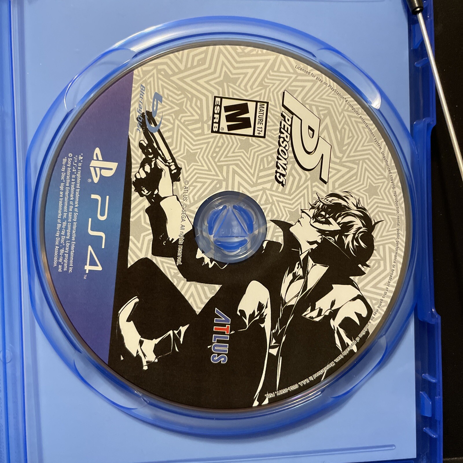 Persona 5 (PlayStation 4, 2017) Complete In Box Altus